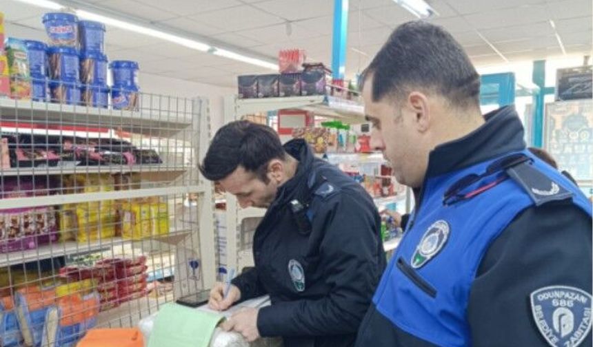 Son kullanma tarihi geçmiş ürünlere el konuldu