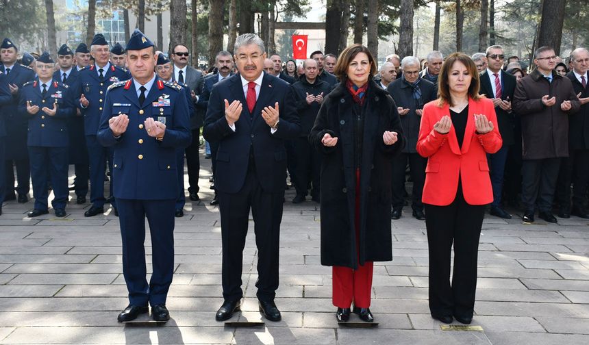 Vatan uğruna can veren kahramanlar dualarla anıldı