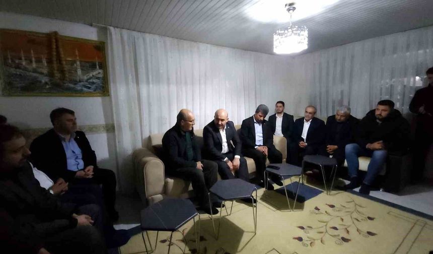 Başkan Albayrak'tan çocuğunu kaybeden acılı aileye taziye ziyareti