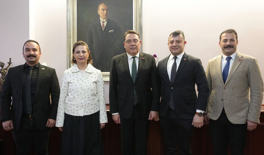 Bağcıoğlu’ndan Başkan Ünlüce’ye Ziyaret