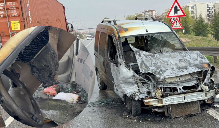 Direksiyondayken fenalaştı, faciadan dönüldü