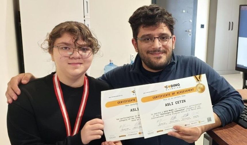 Dünya İkincisi Oldu! Genç Yazılımcı Aslı Çetin’den Gururlandıran Başarı