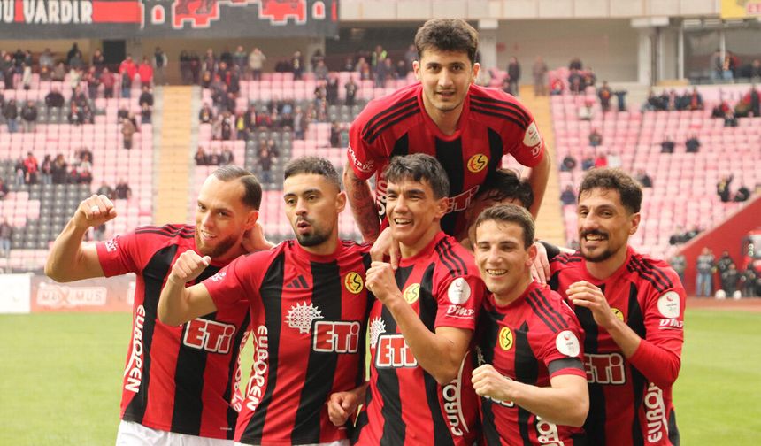 Eskişehirspor yine kazandı skor: 1-0
