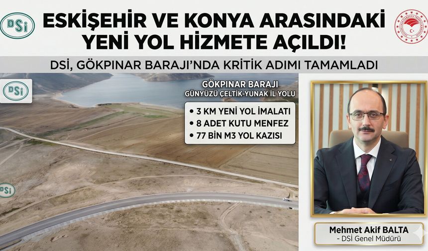 Günyüzü-Çeltik-Yunak Yolu Trafiğe Açıldı