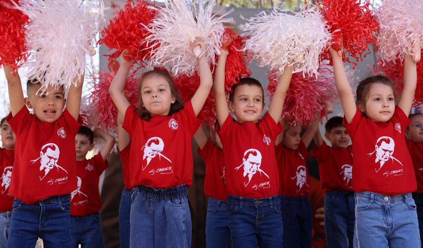 Odunpazarı 23 Nisan'da çocuklarla şenlendi