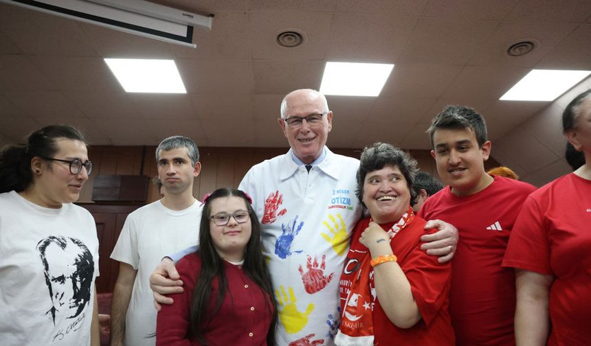 Özel çocuklardan Odunpazarı Belediyesi’ne anlamlı ziyaret