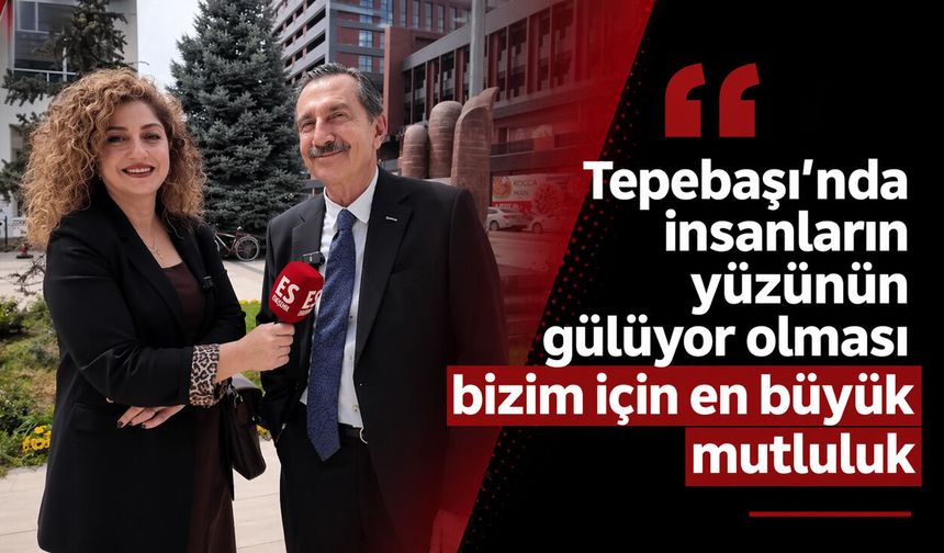 Tepebaşı Belediyesi kapılarını Esgazete’ye açtı