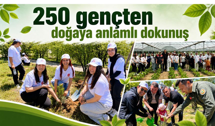 Beylikova’da gençler doğa için yürüdü