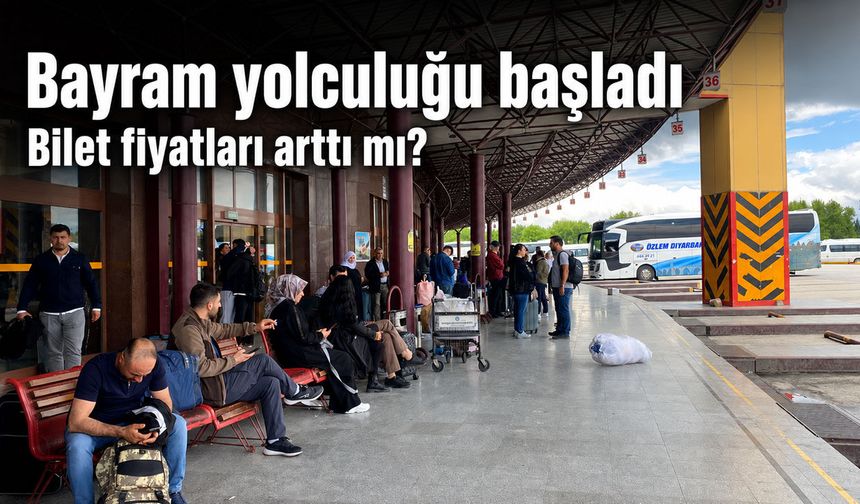 Bayram yolculuğu başladı