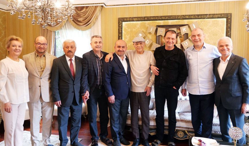 Eskişehir iş dünyasından Ömer Zeydan’a geçmiş olsun ziyareti