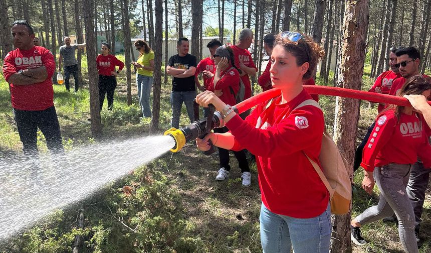 OBAK orman yangınlarına karşı gücünü büyüttü