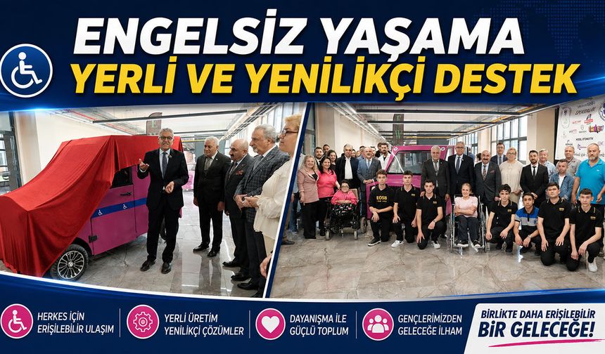 ÖZEL EOSB MTAL’DEN ENGELLERİ KALDIRAN ARAÇ