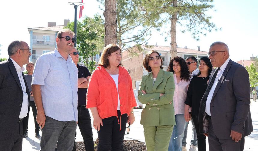 Başkan Ayşe Ünlüce Çifteler’de