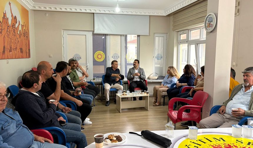 CHP’den Emek, Demokrasi ve Çevre Bileşenlerine Ziyaret