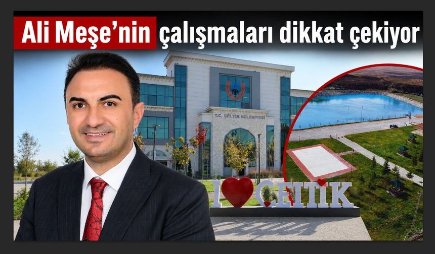 Çeltik’te sahada belediyecilik takdir topluyor
