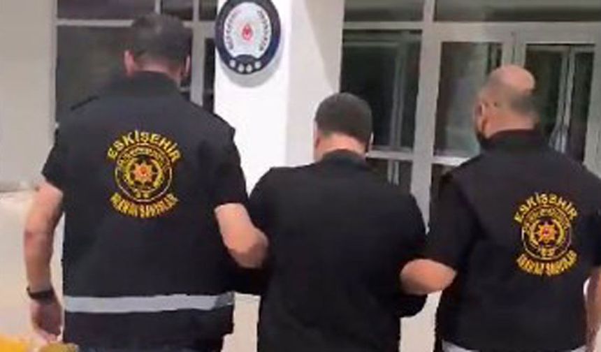 Eskişehir'de 24 yıl hapis cezası bulunan ve 9 yıldır kaçan şüpheli yakalandı