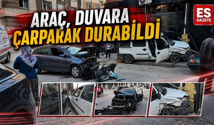 Eskişehir'de kavşakta 2 araç çarpıştı: 2 yaralı