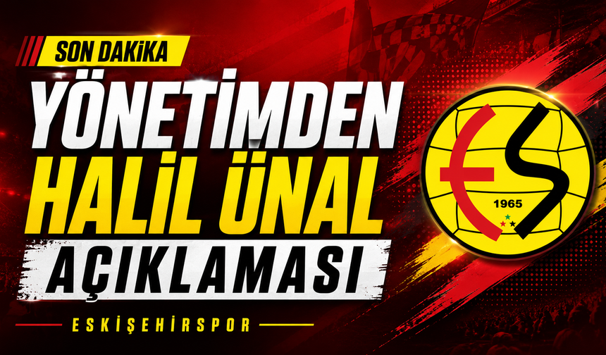 Eskişehirspor’dan Halil Ünal iddialarına süreli çağrı