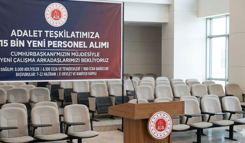 İşsizlere müjde, 15 bin personel alınacak