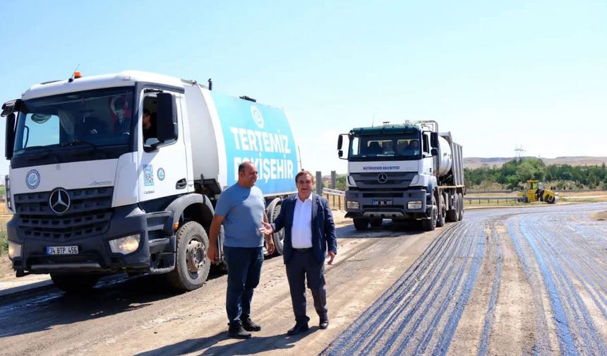 Mahmudiye Ve Çifteler’de Yol Çalışmaları Tamamlandı