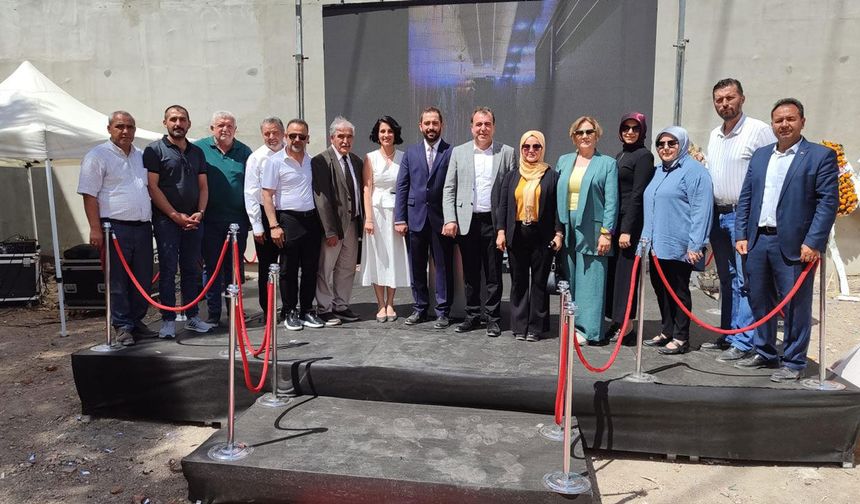 MHP heyeti Megedent Diş Polikliniği’nin açılışına katıldı