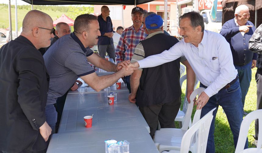 “Vatandaşlarıma dokunabilmek, onların arasında olmak büyük huzur veriyor”