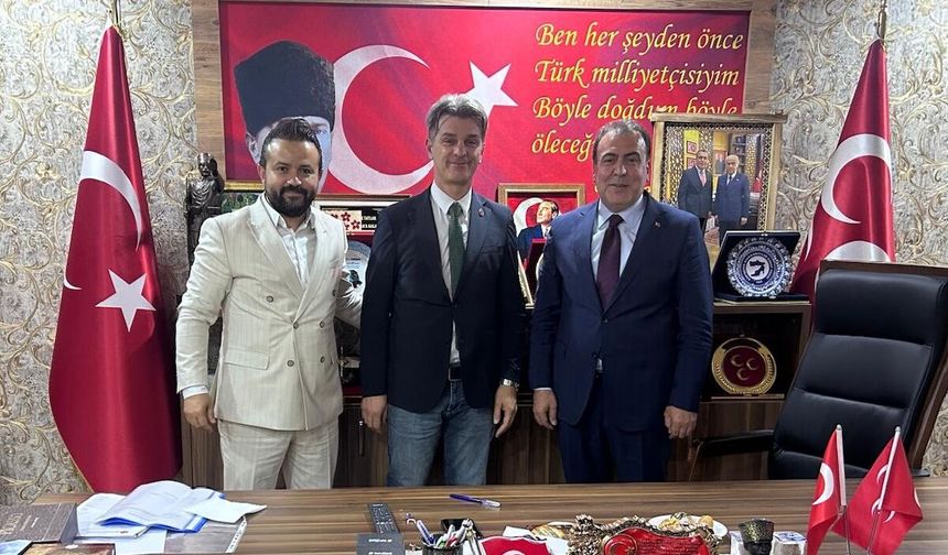 Veteriner hekimlerden MHP’ye ziyaret