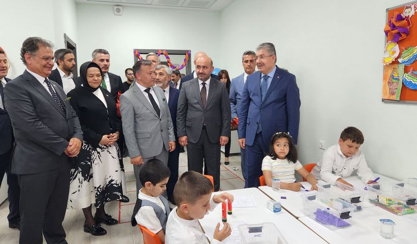 Zübeyde Hanım Özel Eğitim Anaokulu'nun yeni binası açıldı