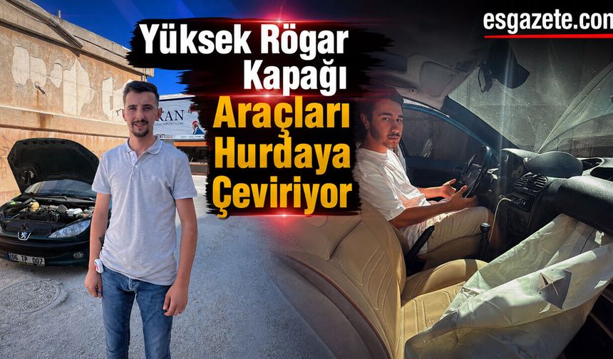 Bir Yıl Çalışıp Aldığı Otomobil Rögar Kurbanı Oldu