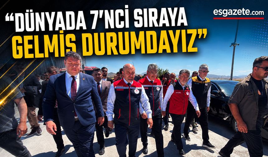 Bitkisel üretimde Cumhuriyet tarihimizin rekorunu bekliyorum