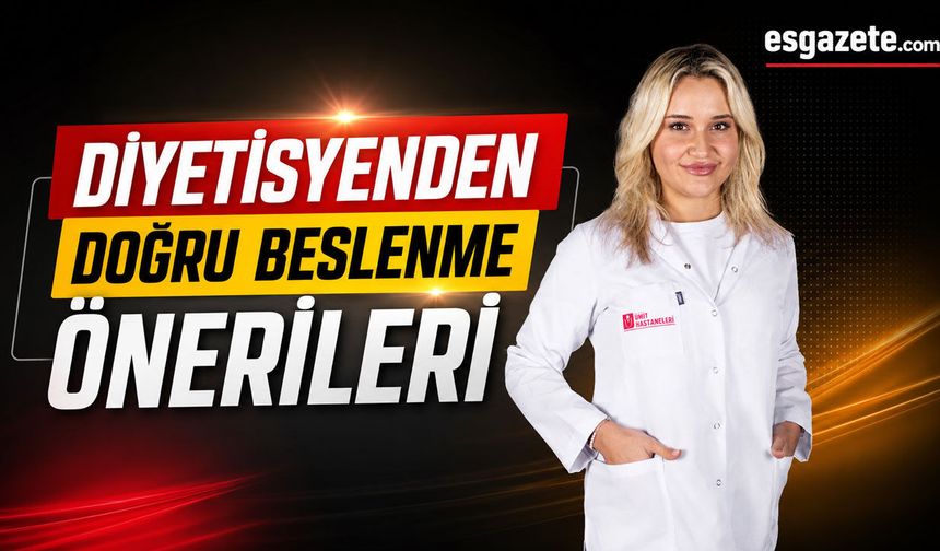Detoks yerine dengeli beslenme önerisi