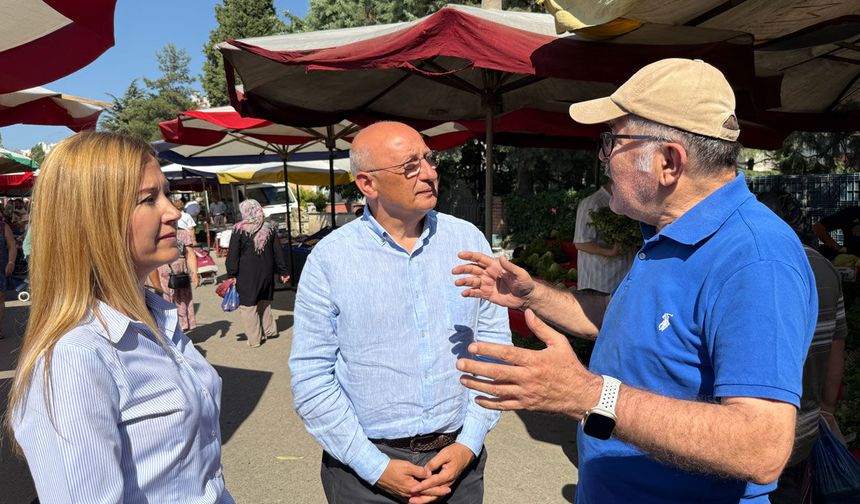 Enflasyon düştü diyenler gelsinler pazarın halini görsünler