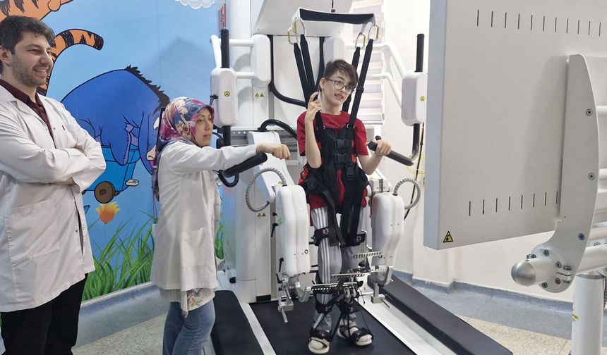 Eskişehir’de Çocuklara Robotik Yürüme Rehabilitasyonu Desteği