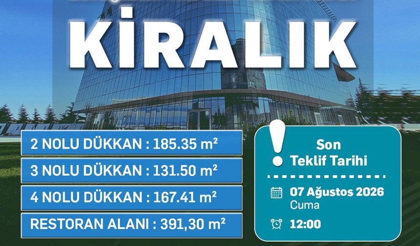 ETO’nun yeni hizmet binasındaki dükkanlar ihaleyle kiralanacak