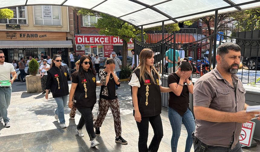 Hırsızlık şüphelileri suç üstü yakalandı