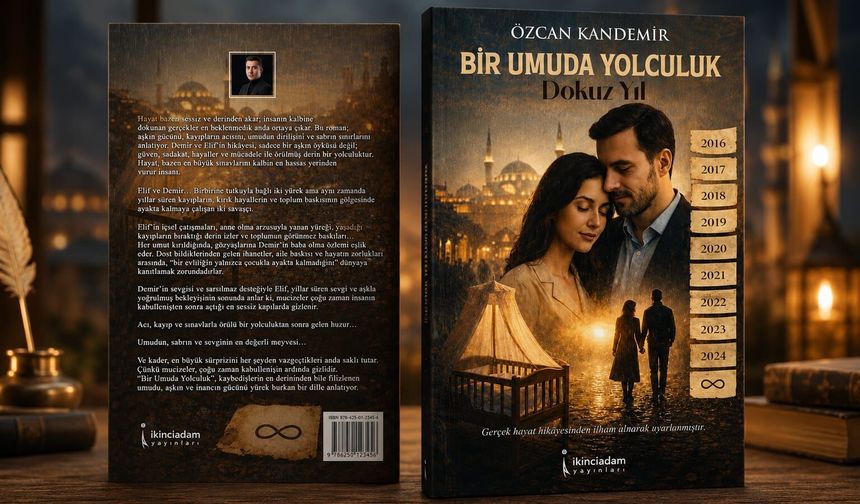 Kamuda Görev Yapıyor, Kalemiyle Gönüllere Dokunuyor: Özcan Kandemir'den Duygu Yüklü Yeni Roman