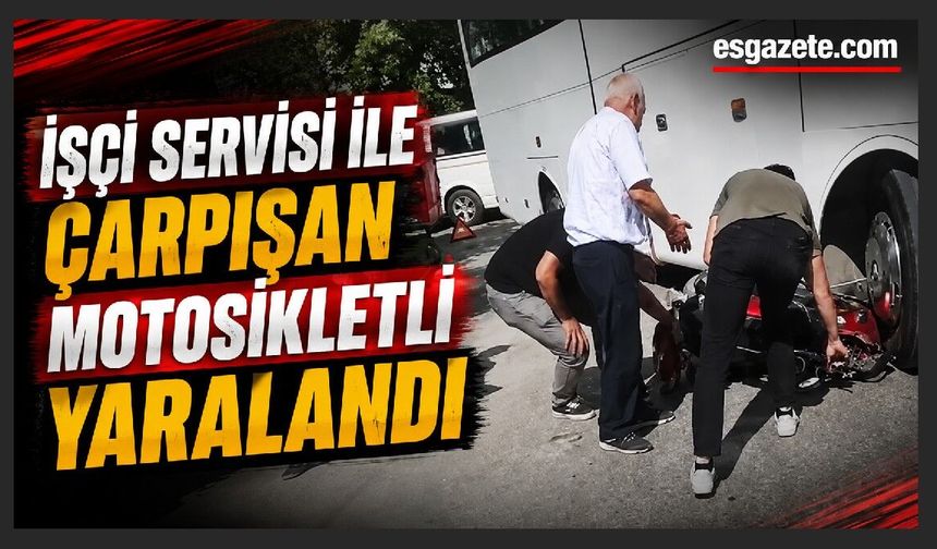 Motosiklet Servisin Altında Kaldı