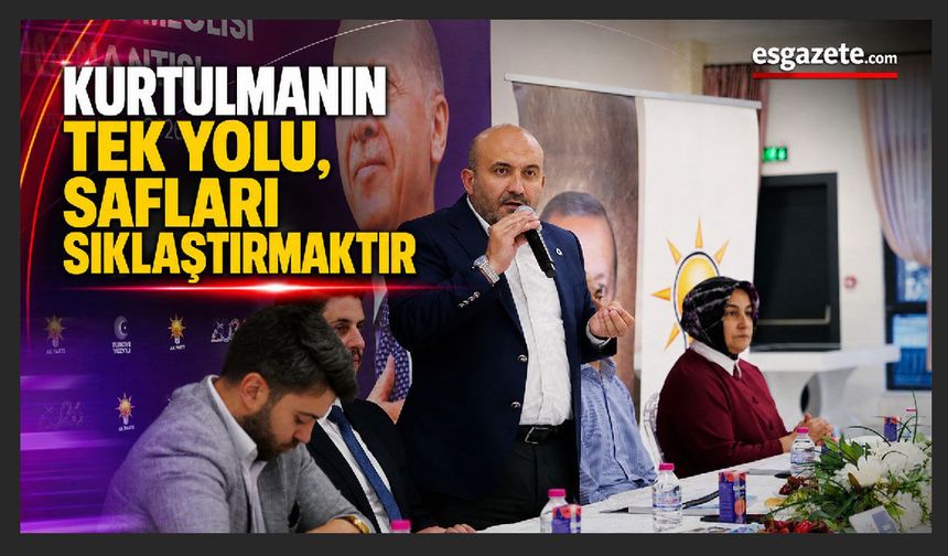 Şehrimizin yarınlarına sahip çıkıyoruz