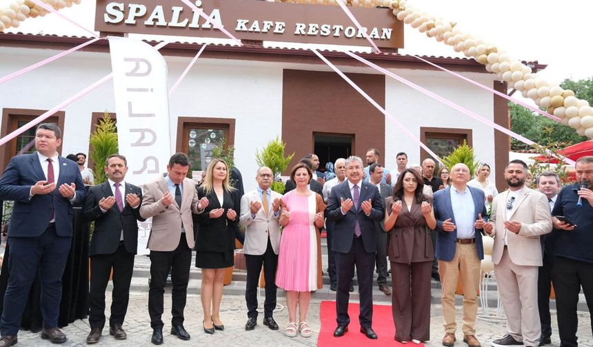 Sivrihisar’da Yeni Buluşma Noktası: Spalia Cafe Restoran Açıldı