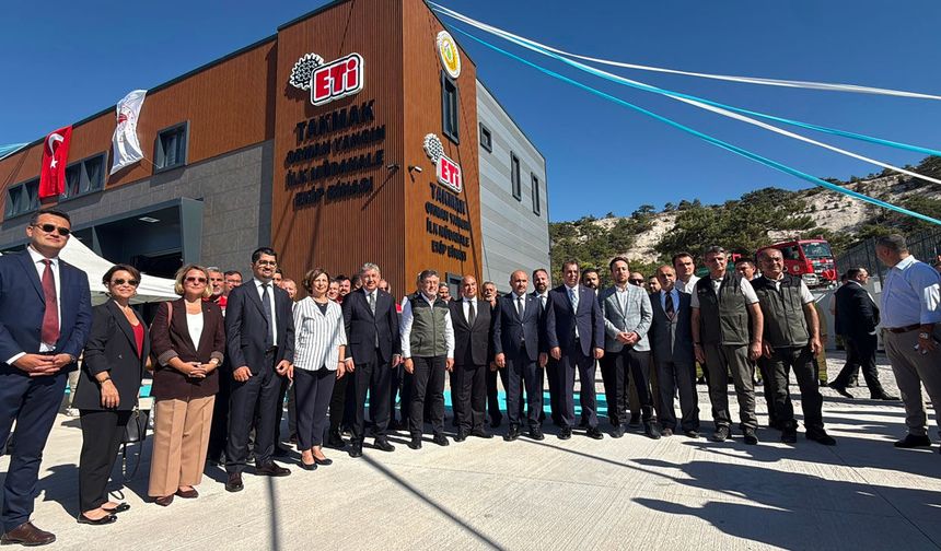"Takmak Yangın İlk Müdahale Ekip Binası" hizmete açıldı