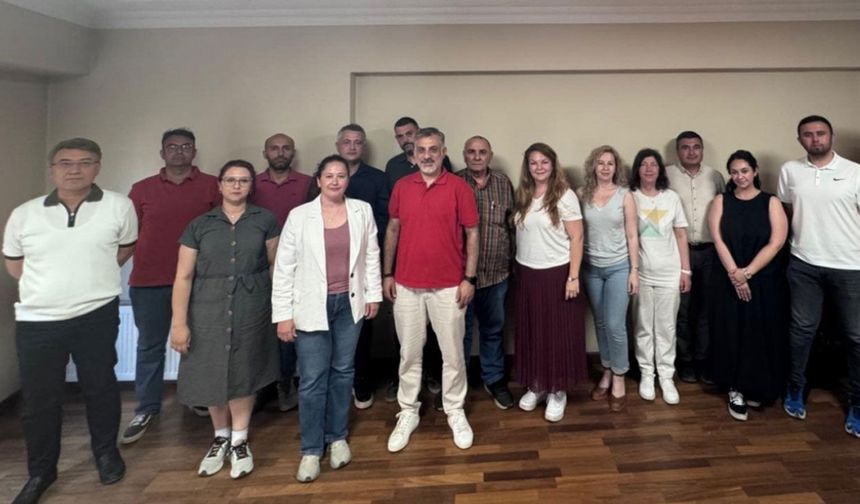 TMMOB Eskişehir İKK’da görev değişimi