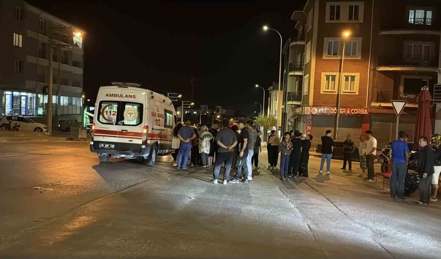 Motosiklet 16 Yaşındaki Yayaya Çarptı