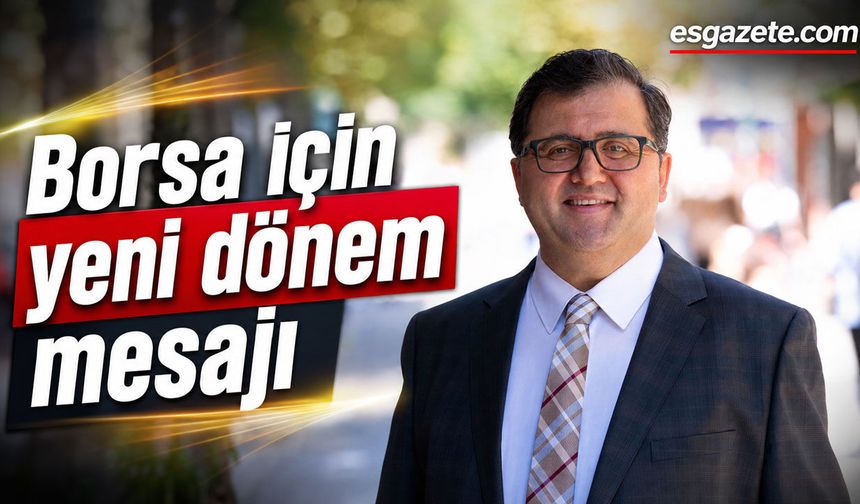 Ahmet Oğuz Eskişehir Ticaret Borsası Başkanlığına Adaylığını açıkladı