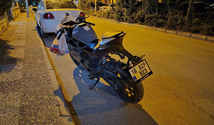 Alkollü sürücünün kullandığı motosiklet kaza yaptı: 2 yaralı