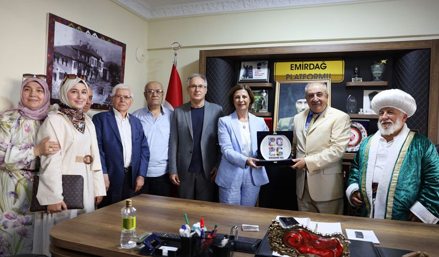 Ayşe Ünlüce’den Emirdağlılar Platformu’na Ziyaret