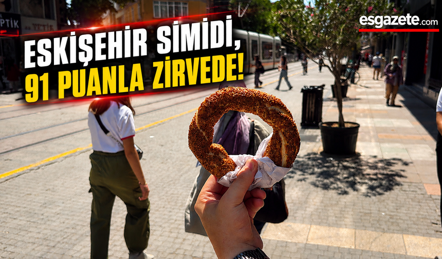 Eskişehir simidi Türkiye'nin en iyisi seçildi