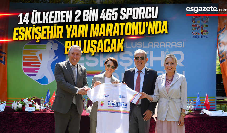 Eskişehir yarı maratonu başlıyor