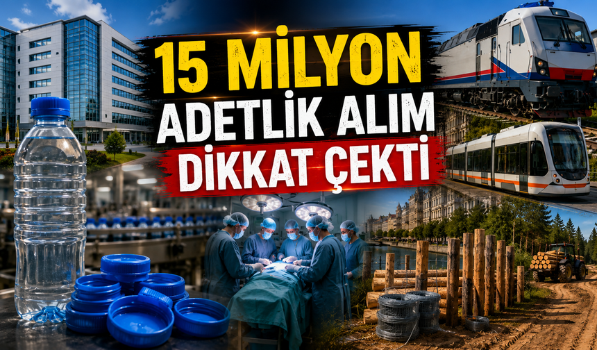 Eskişehir'de 15 milyonluk ihale trafiği