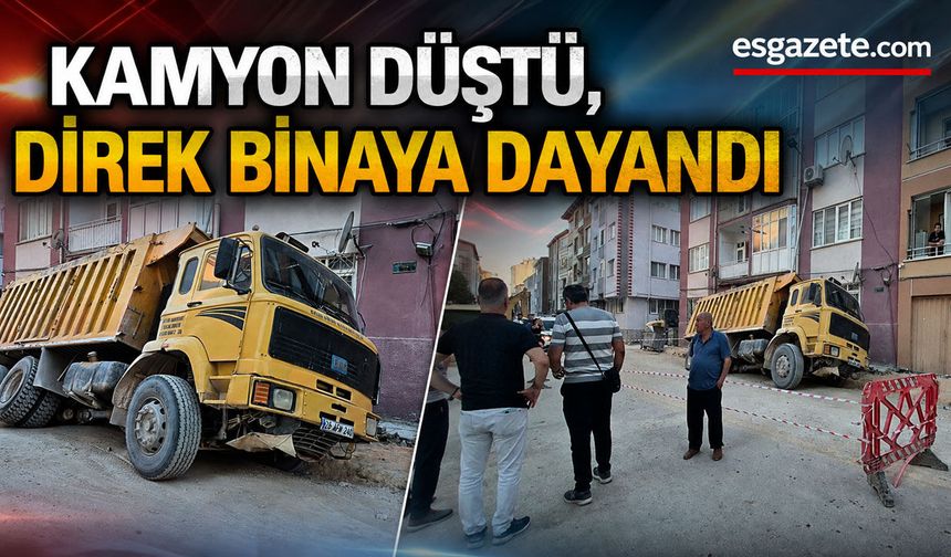 Eskişehir’de Facianın Eşiğinden Dönüldü: Elektrik Direği Binaya Yaslandı