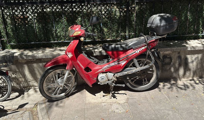 Eskişehir’de Park Halindeki Motosiklet Çalıntı Çıktı